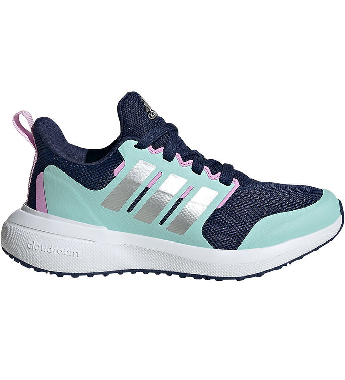 Adidas Fortarun 2.0 K Sneakers - Navy Mint Lilla Tilbud!