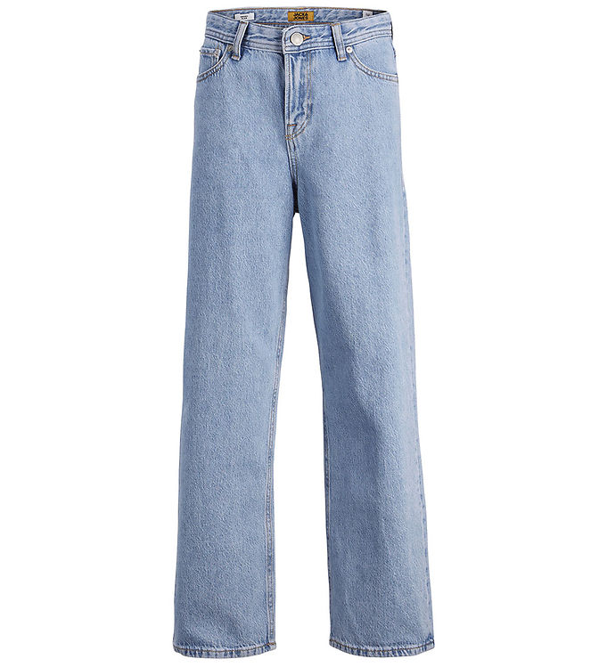 Baggy Jeans Jjialex Noos i Blå Denim fra Jack & Jones