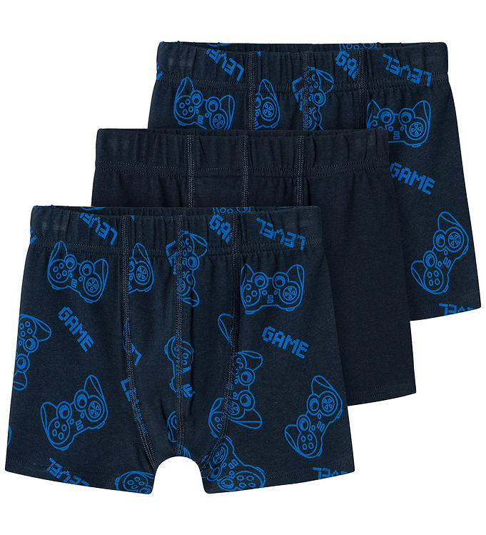 3-pak Boxershorts Noos Nmmtights Gamer - Mørk Sapp