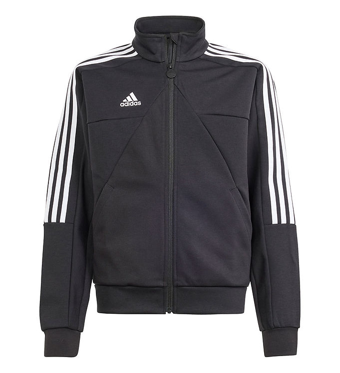 Adidas Performance Cardigan J Hot Ttop - Sort Hvid tilbud