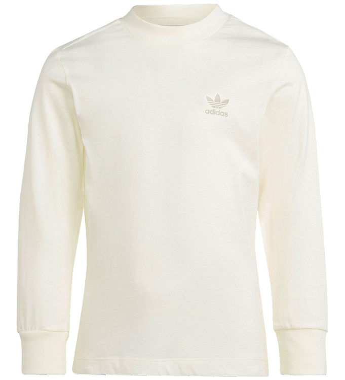 Adidas Originals Hvid Langærmet Bluse til Børn