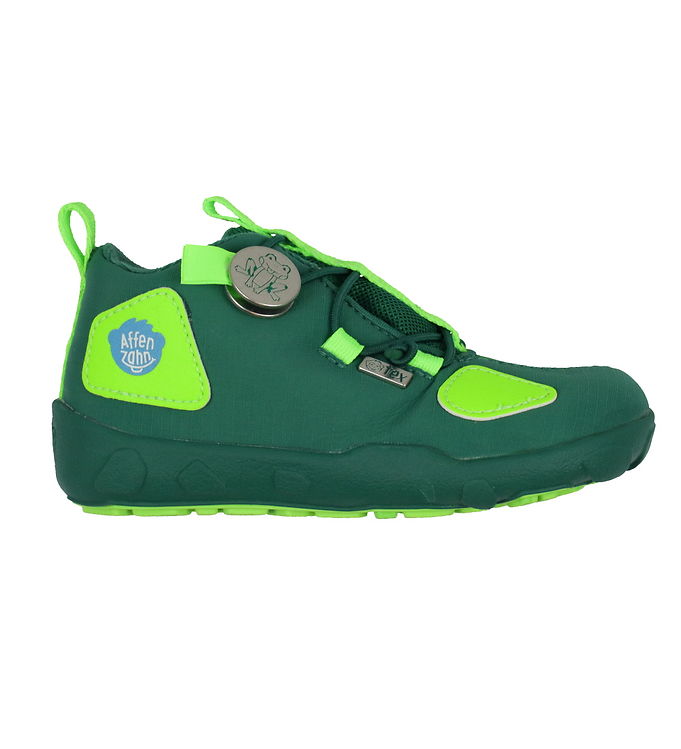 Affenzahn Tex Low Boot Trail Frog Green - Fantastisk tilbud!
