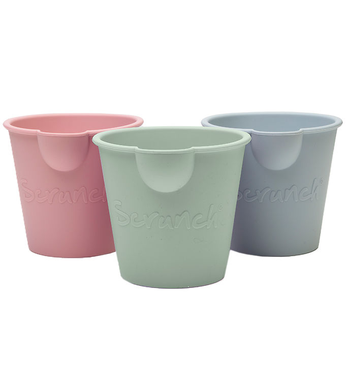 Badspande 3 Pak - Salg i Sage Green, Dusty Rose & Duck Egg