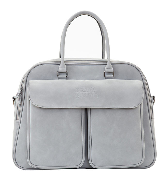 Pusletaske Rejseseng   Pod   Whisper Grey fra Bizzi Growin