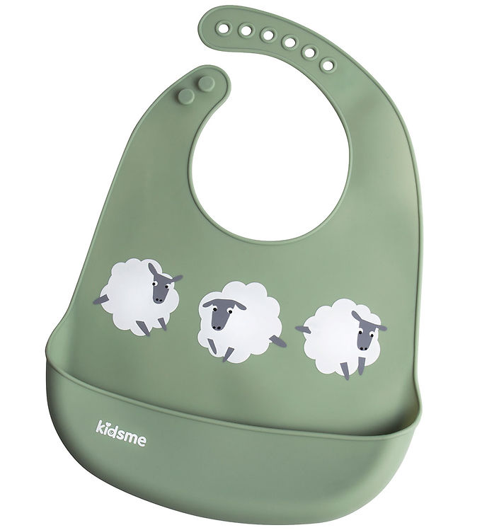 Hagesmæk   Easy Clean Bib   Grøn fra Kidsme
