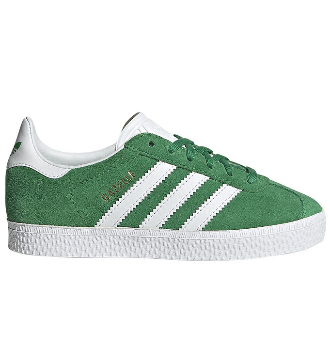 Adidas Originals Gazelle C Sko i Grøn og Hvid