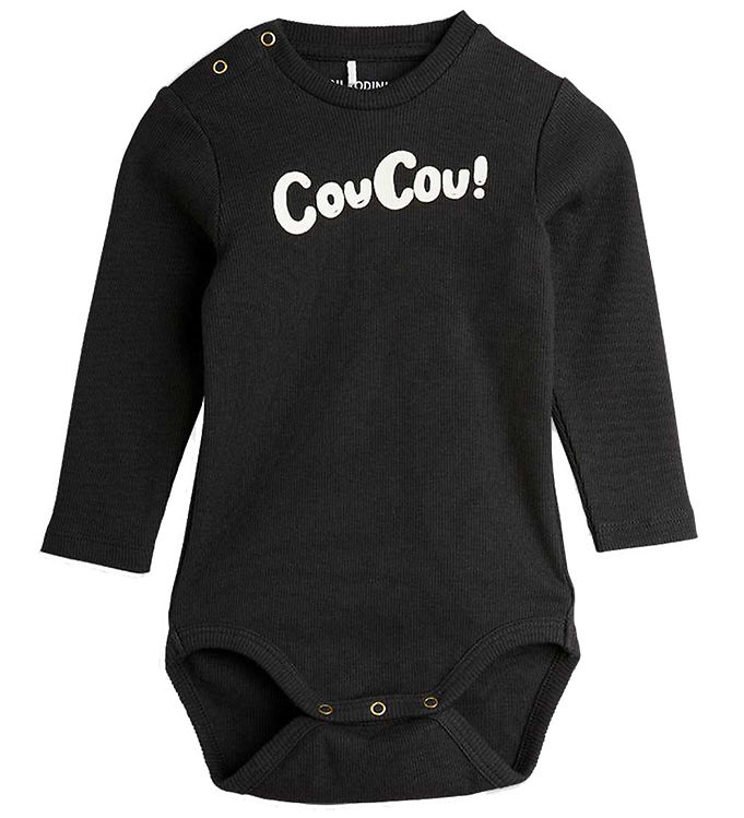 Body L æ   Rib   Coucou   Sort fra Mini Rodini
