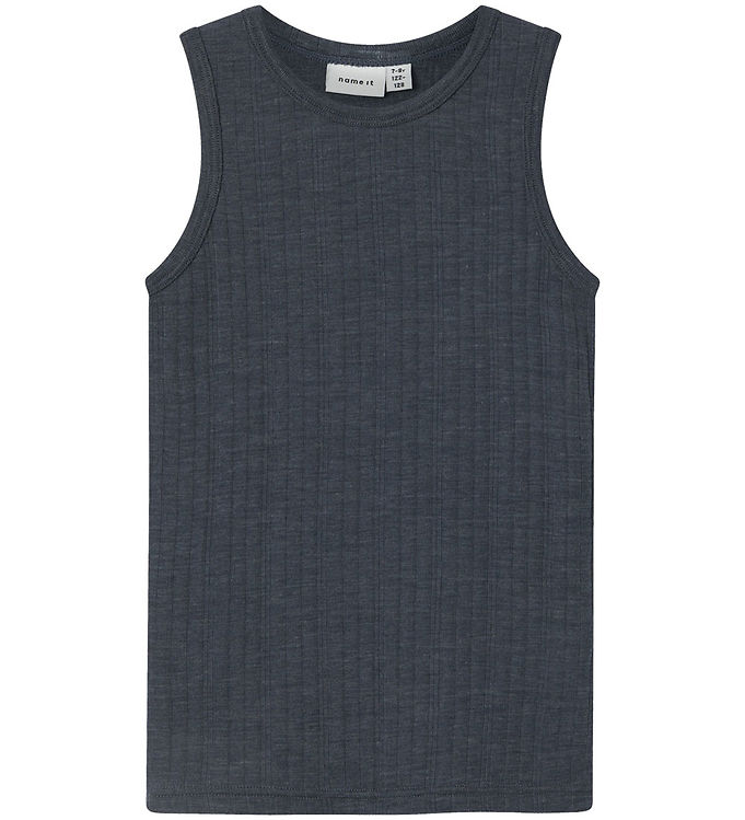 Uld Undertrøje Nkmwang Ombre Blue fra Name It