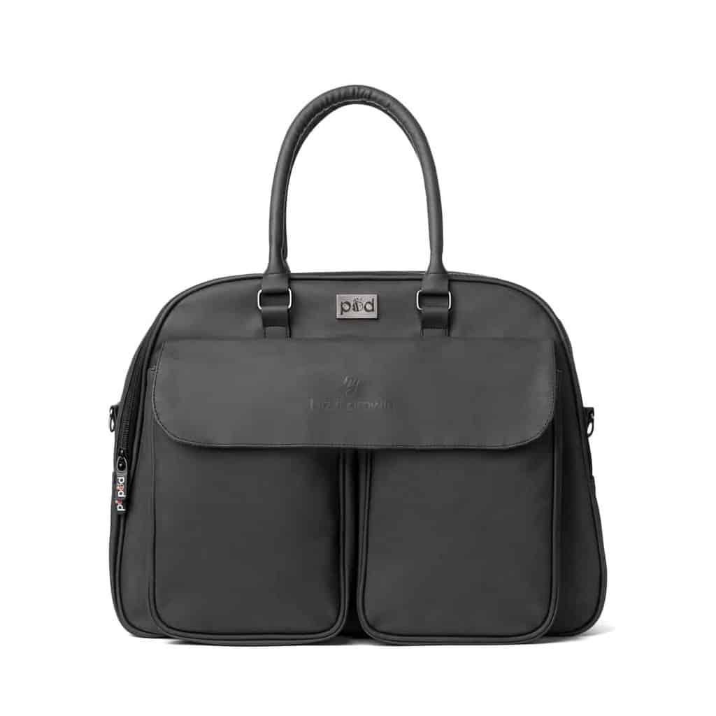 Podâ® Pusletaske og Rejseseng - Black fra Bizzi Growin