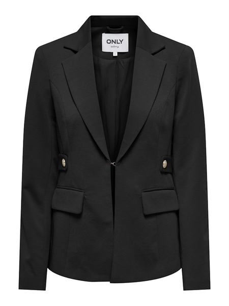 Blazer Jakke Peach Black fra Only
