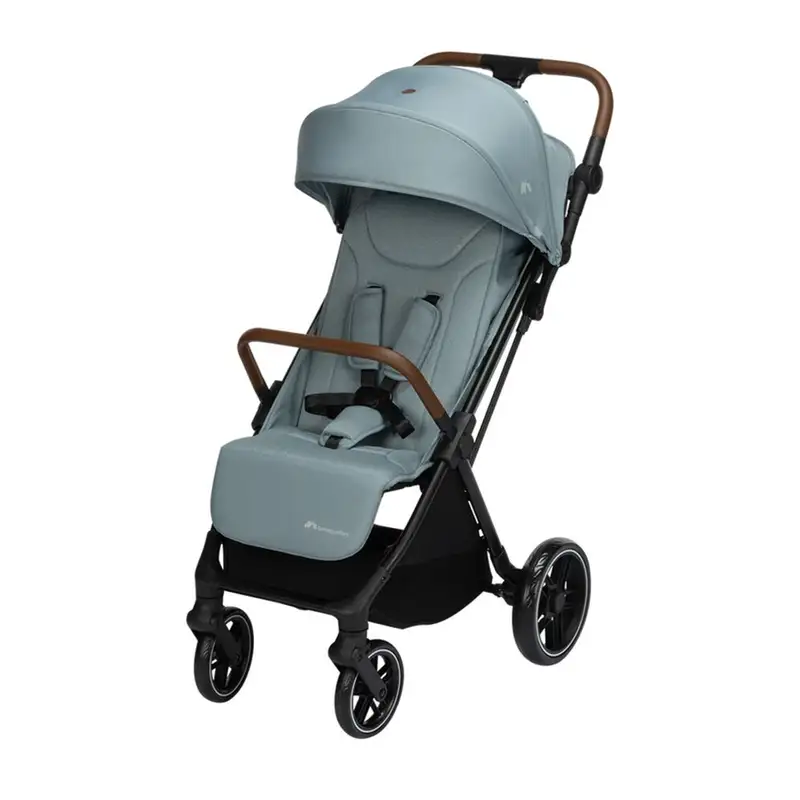 Bebeconfort Indra Rejseklapvogn - Mineral Blue Tilbud!