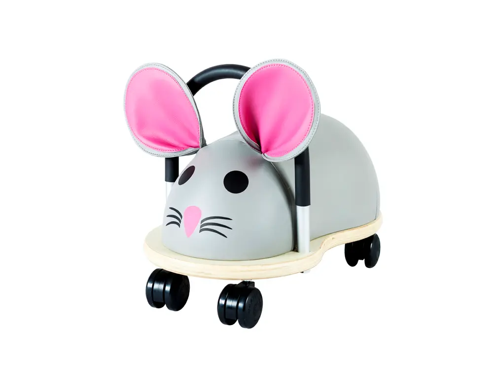 Wheely Mouse Small - Håndlavet Gåvogn til Børn