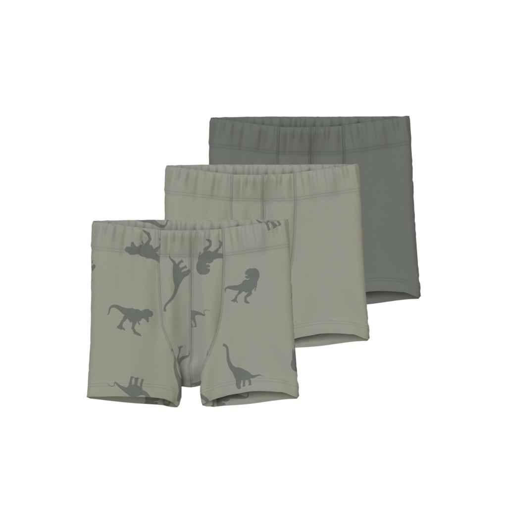 3 Pak Boxershorts Dino Agave Green fra Name It