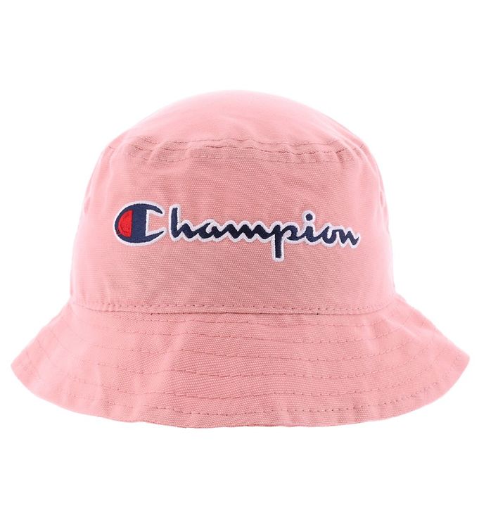 Bøllehat   Lyserød M. Logo fra Champion