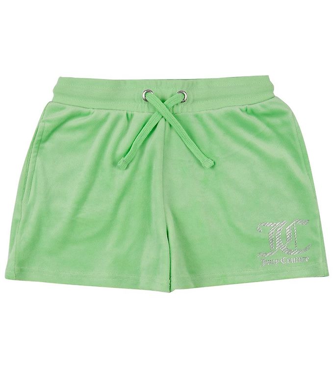 Shorts   Velour   Green Ash fra Juicy Couture