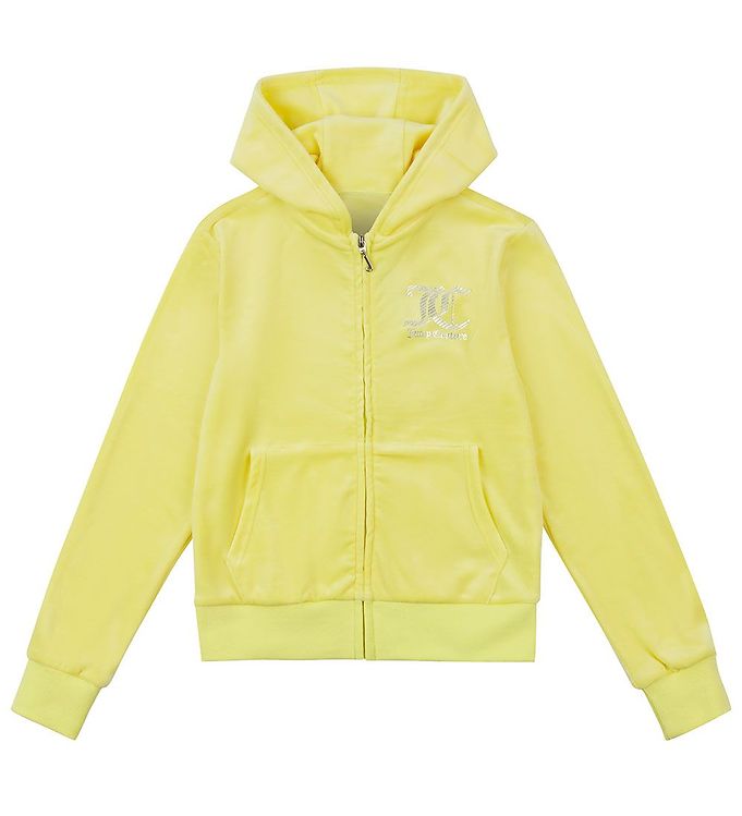 Cardigan   Velour   Yellow Pear fra Juicy Couture