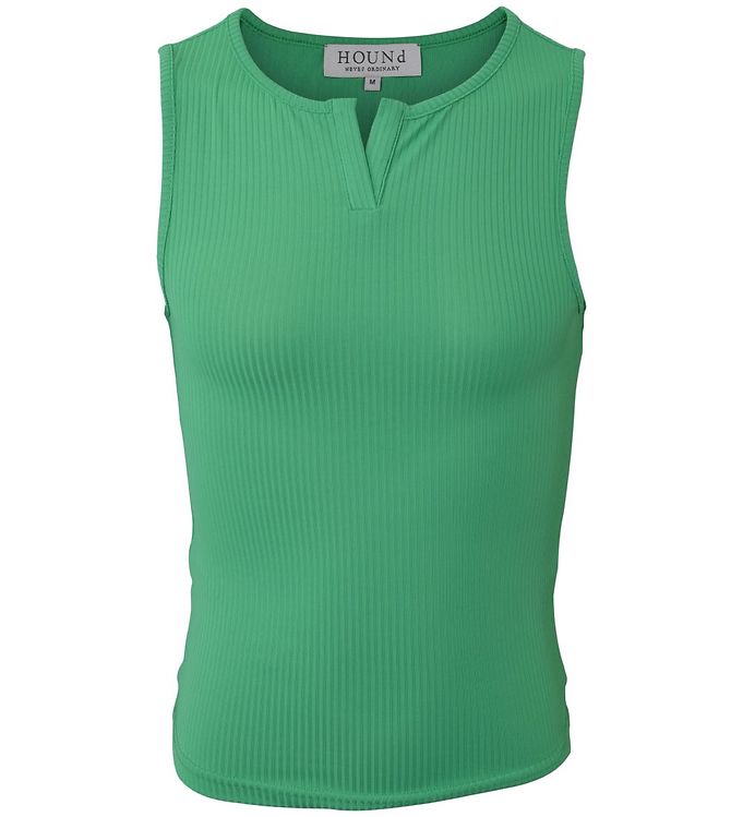 Hound T-shirt i Power Green - Top Rib til børn