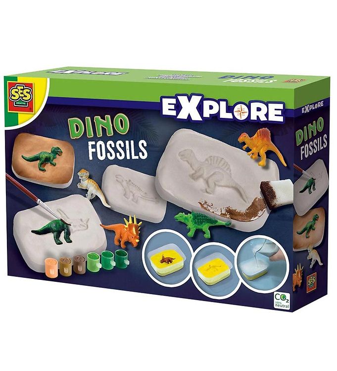 Aktivitetssæt   Explore   Dinosaurer fra Ses Creative