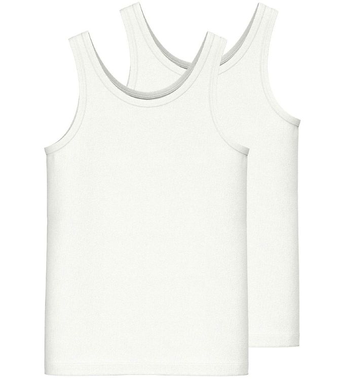 Undertrøje   Noos   Nkfuu   2 Pak   Bright White fra Name It