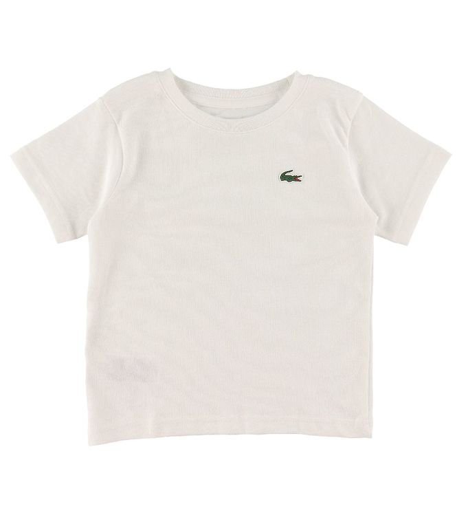 T Shirt   Hvid fra Lacoste