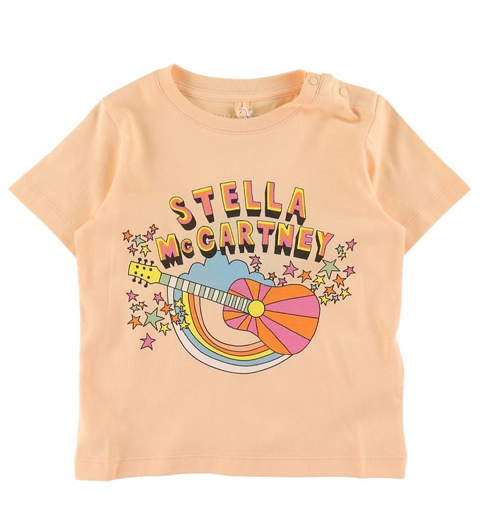 T Shirt   Orange M. Giuitar fra Stella Mccartney Kids