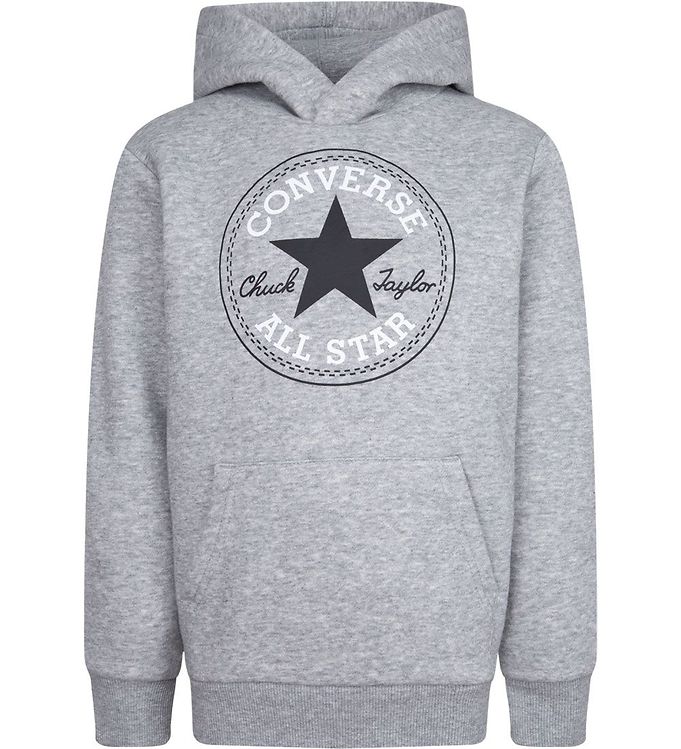 Hættetrøje   Grey Heather fra Converse