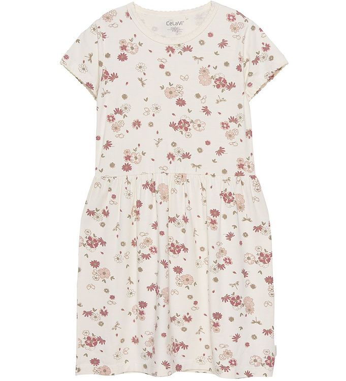 Natkjole   Aop   Rose Cloud fra Celavi