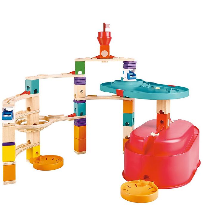 Kuglebane   Quadrilla   66 Dele   Track Bucket Set fra Hape