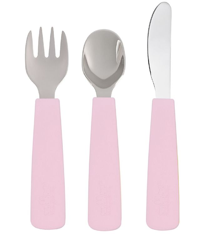 Bestik   3 Dele   Powder Pink fra We Might Be Tiny