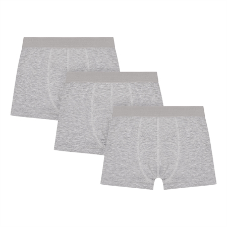 3 Pak Boxershorts Meleret Grå fra Birkholm